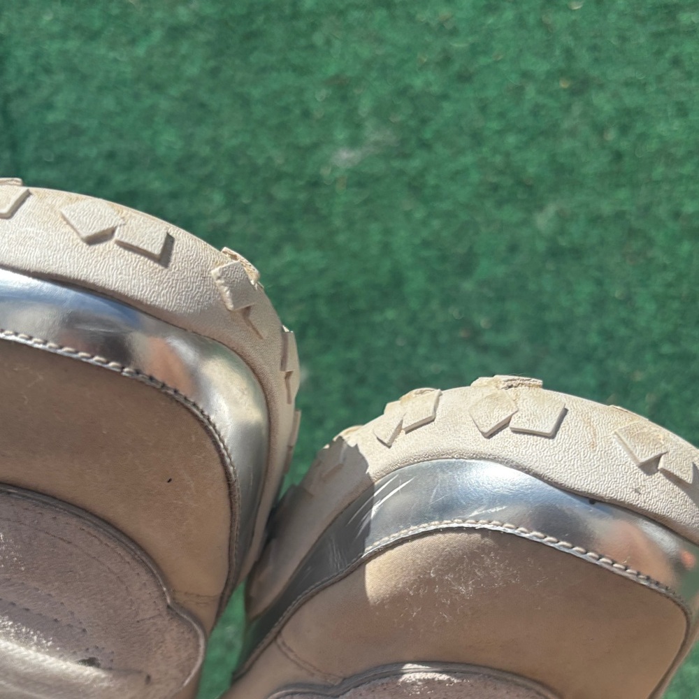 kate spade Cream White Lace-Up Sneakers with Logo Tongue - Picture 12 of 14